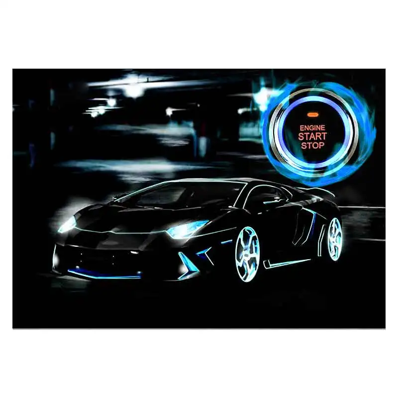 

Car alarm system corolla 200 remote start for ford central locking system universal Start stop Keyless entry system Auto alarm