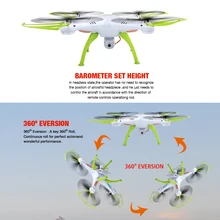 SYMA X5HW FPV RC Quadcopter Drone with WIFI Camera 2.4G 6-Axis VS Syma X5SW Upgrade RC Helicopter with 6 battery + 5 in 1 Cable
