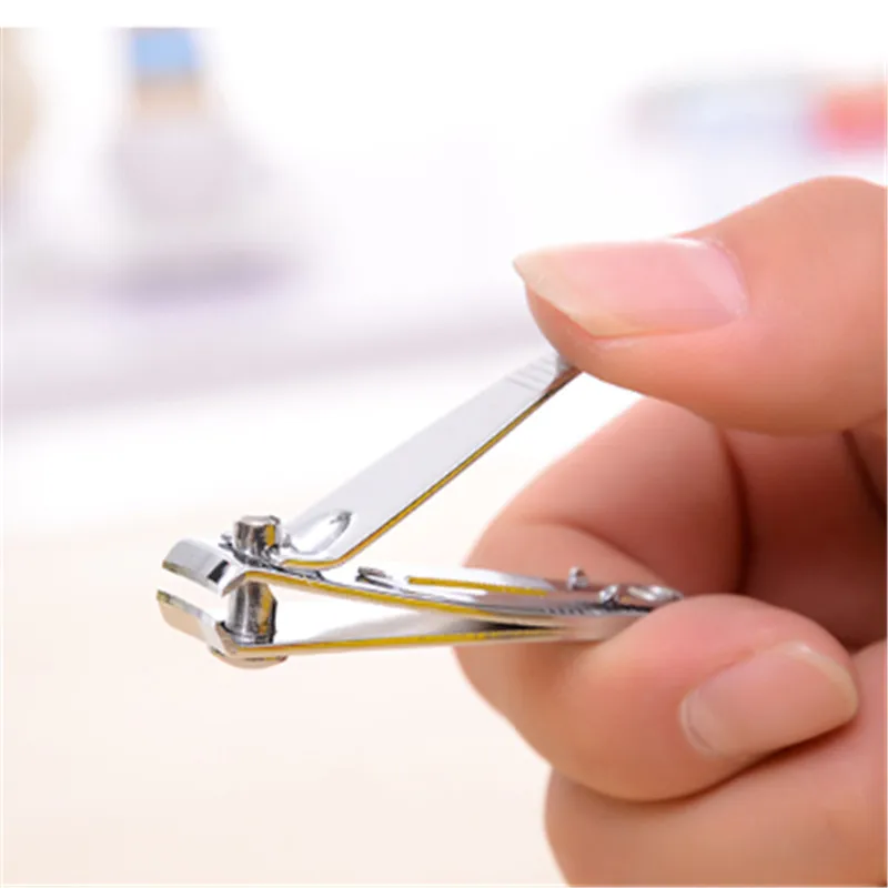 

1PC Useful Metal Sharp Finger Nail Clip Cutters Scissor Manicure Trim Tool Nail Care Tools for Men Women