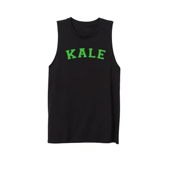 

Womens Vegetarian Kale Workout Fitness Casual Tank Vest Sleveless Tops Shirts
