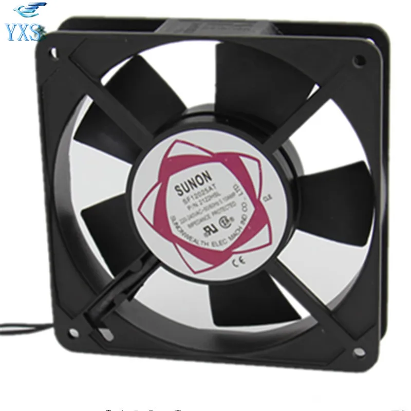 

SF12025AT 2122HSL High Speed Logic AC 220-240V 29/31W 0.1A 2500RPM 12025 120*120*25mm AMP Axial Flow Cooling Fan