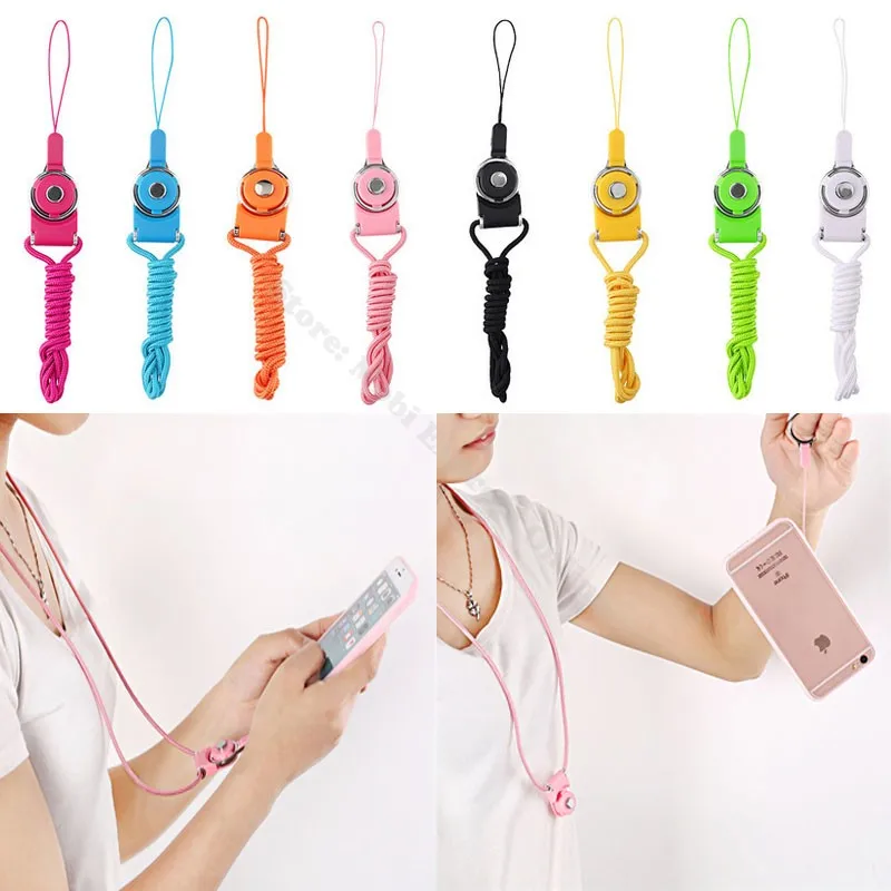 Mobile Cell Phone Straps Neck Lanyard Keychain Key Hand Finger Hang