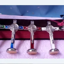 Европейская и американская мода классический тренд бутик святой Бенедикт Exorcist Cross Jesus