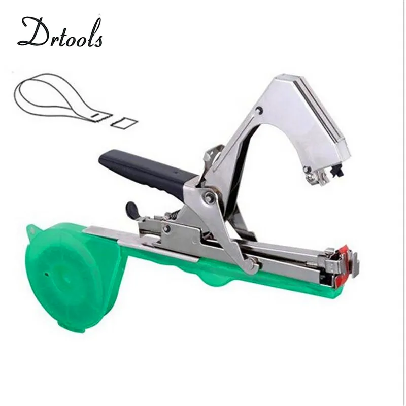 

10pcs-package Bind branch Machine garden Tools Tapetool Tapener Packing Vegetable's stem Strapping Grape Binding GT017