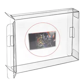 

Ruitroliker 12Pcs Clear PET Box Case Sleeve Covers CIB Protector for Switch Games Cartridge Box