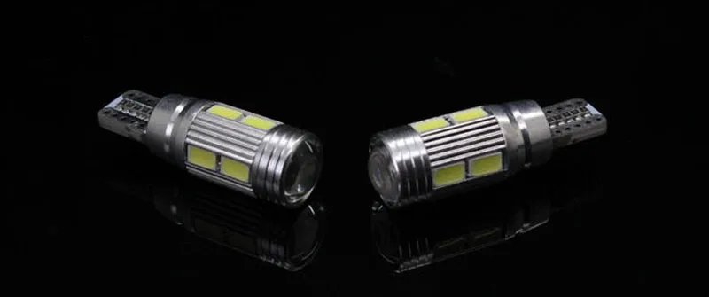 2x T10 W5W светодиодный светильник лампа габаритного огня источник Canbus без ошибок