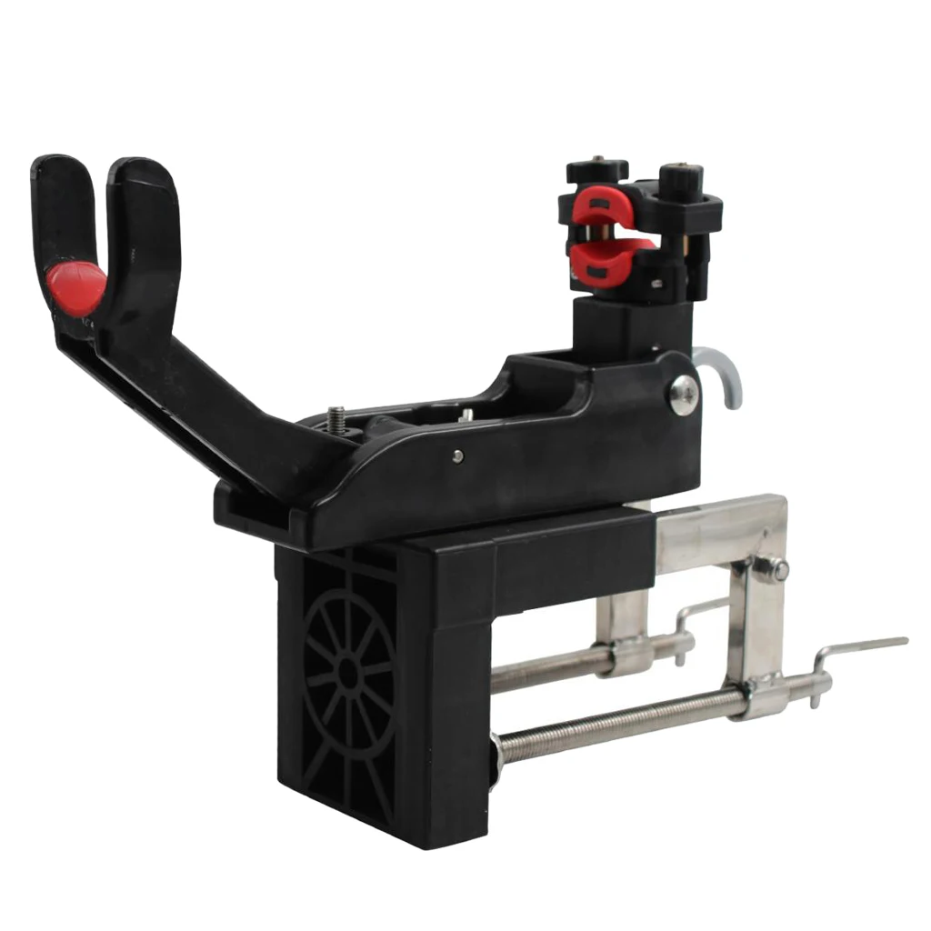 Fishing Support Rod Holder Bracket Kayaking Yacht Fishing Tackle Tool 360 Degrees Rotatable Rod Holder For Boat/Sea/Raft Fishing