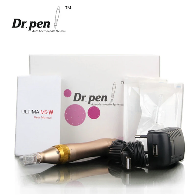 Перезаряжаемая ручка для дермы Dr. Pen M5-W авто микроиглы ручка байонет Prot иглы картриджи ручка беспроводной электрический Дерма Штамп