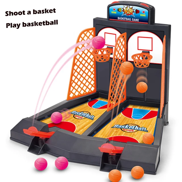 Buy Mini basketball game Table play Toys Family sport