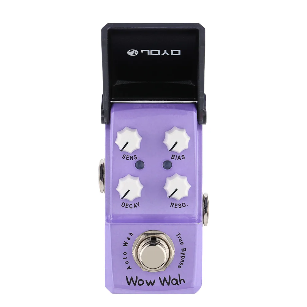 JOYO JF 322 Wow Wah Auto Mini педаль эффектов для электрогитары с защитной ручкой True Bypass| |
