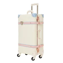 Дорожная сумка прокатки hardside PU Спиннер для девушек чемодан с колесиками 24 дюйма багажные наборы дети Дети