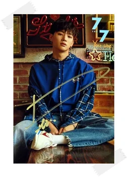

signed GOT7 GOT 7 JB autographed photo 7 FOR 7 6 inches free shipping 102017B