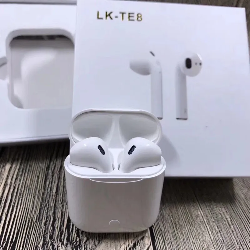 Горячие LK TE8 Touch Управление наушники Bluetooth V5.0 True Беспроводной стерео двойной уха