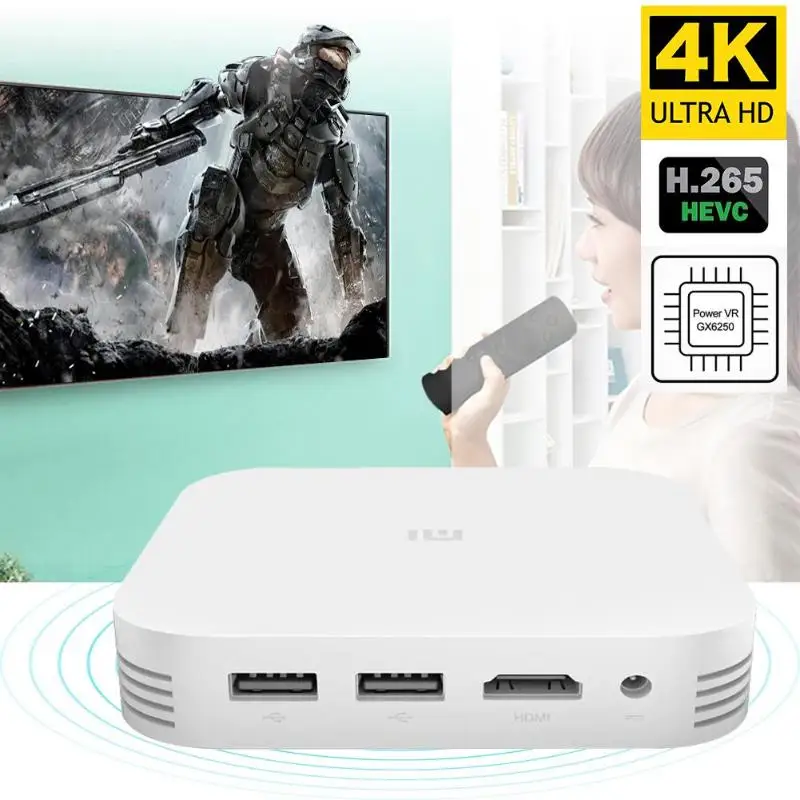 

Xiaomi Mi 3 TV Box Dual Frequancy 2.4G 64bit Android 2G 8G Media Player Quad Core HD 1080P Bluetooth Set Top Box