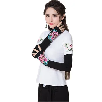 

2019 Fashion Embroidery Ladies Tactical Elegant Guantes Gants Femme Spring Autumn Vintage Style Eldiven Women Gloves Clothing