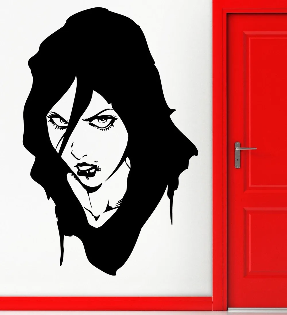 Wall Stickers Vinyl Decal Vampire Gothic Decor For Girls Cool Decorin