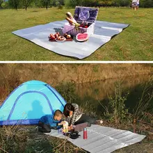 Портативный складной спальный матрас Открытый Отдых Пляжный коврик для пикника Pad водостойкий Алюминий фольга EVA надувной Tapete