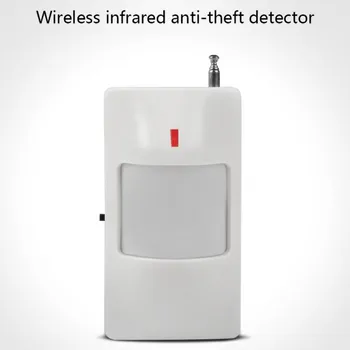 

1527 Wireless Infrared Detector Alarm Remote Infrared Wide-angle Door Resistance Alarm 433MHz