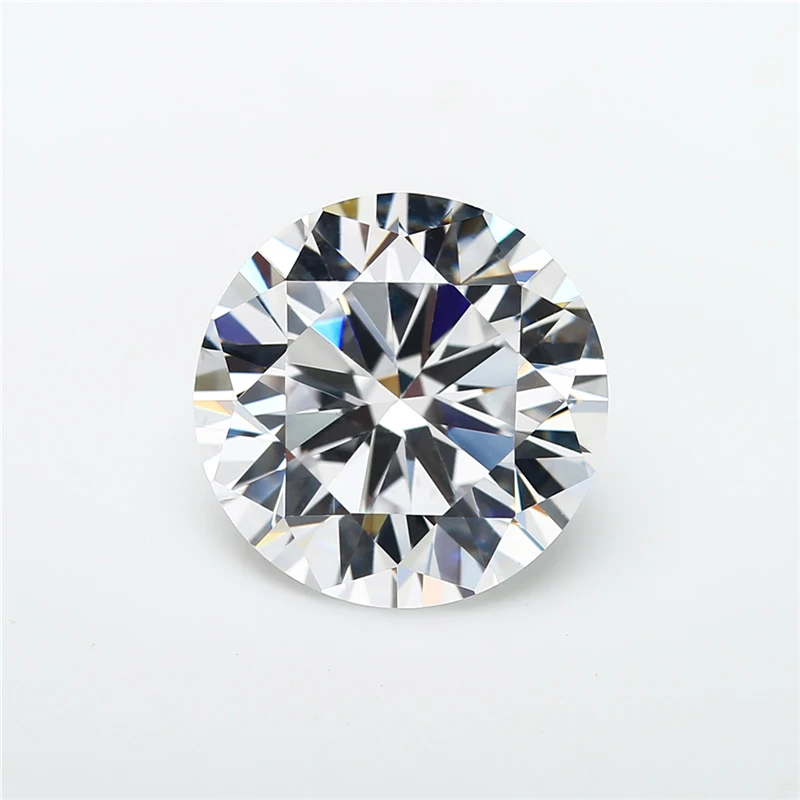 Cubic Zirconia Round White   (8)