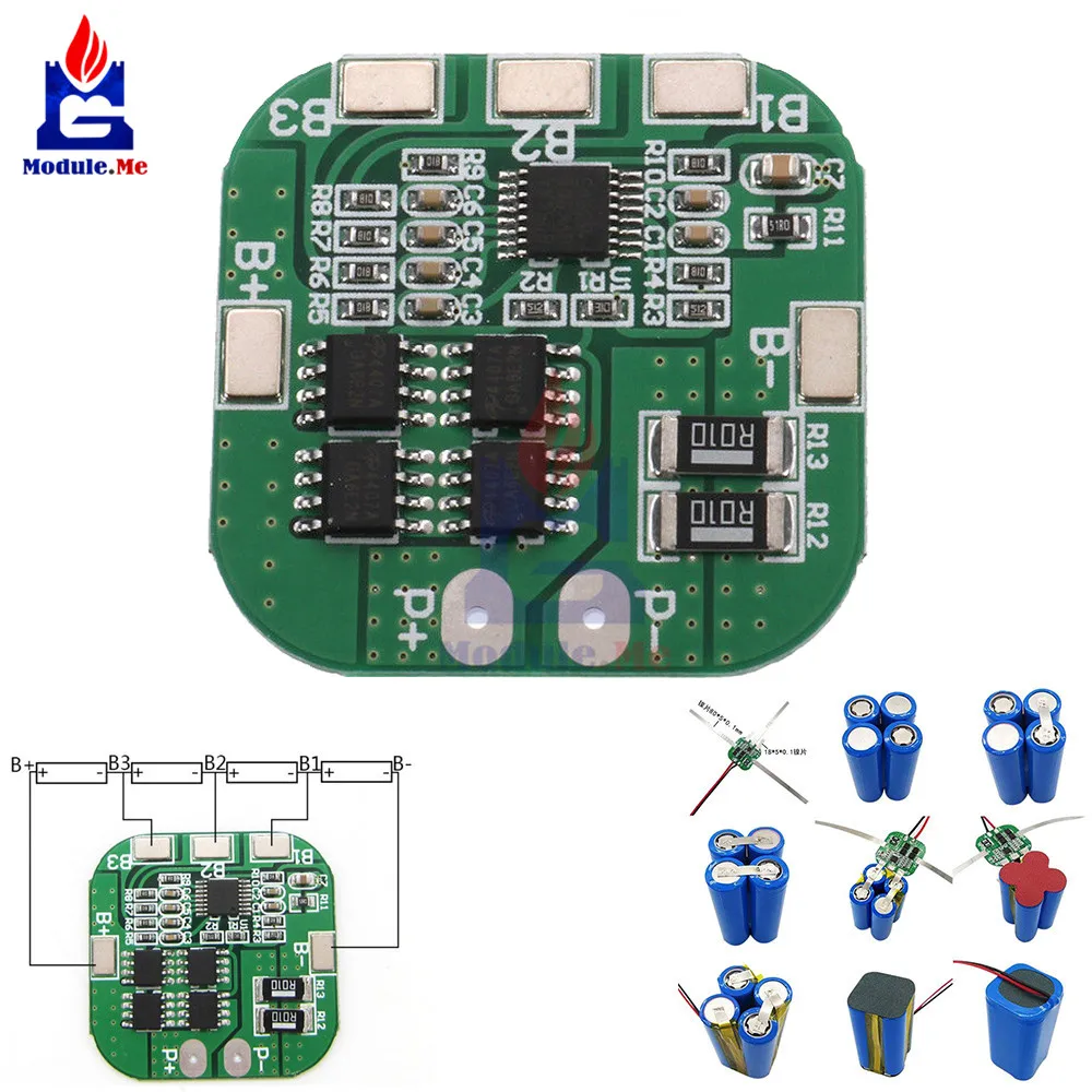 4S-14-8V-16-8V-20A-Peak-Li-ion-BMS-PCM-Battery-Protection-Board-BMS-PCM_