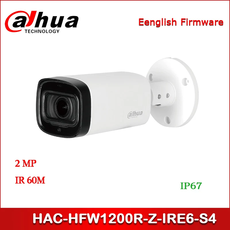 Сетевой видеорегистратор Dahua HAC-HFW1200R-Z-IRE6-S4 2MP HDCVI IR пуля Камера 2,7-12 мм Моторизованный объектив камеры видеонаблюдения