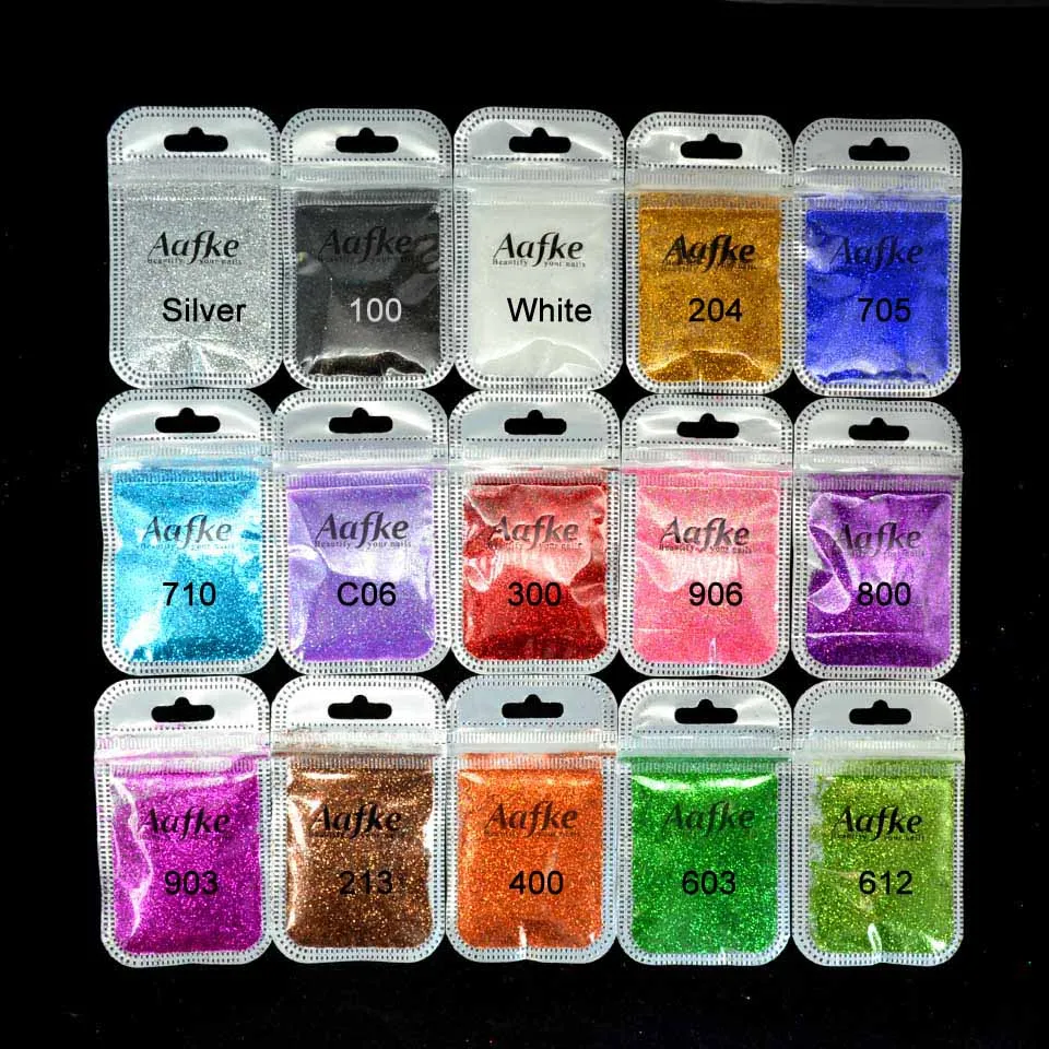 5g Metalic Nail Powder Shine Nail Glitter Powder for Nails Design Decorations Shinning Glitter Dust Poudre Ongles ZJ131000