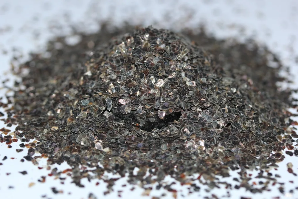 

Brown Natural Mica Flakes Glitter Craft Decoration 1~2 mm