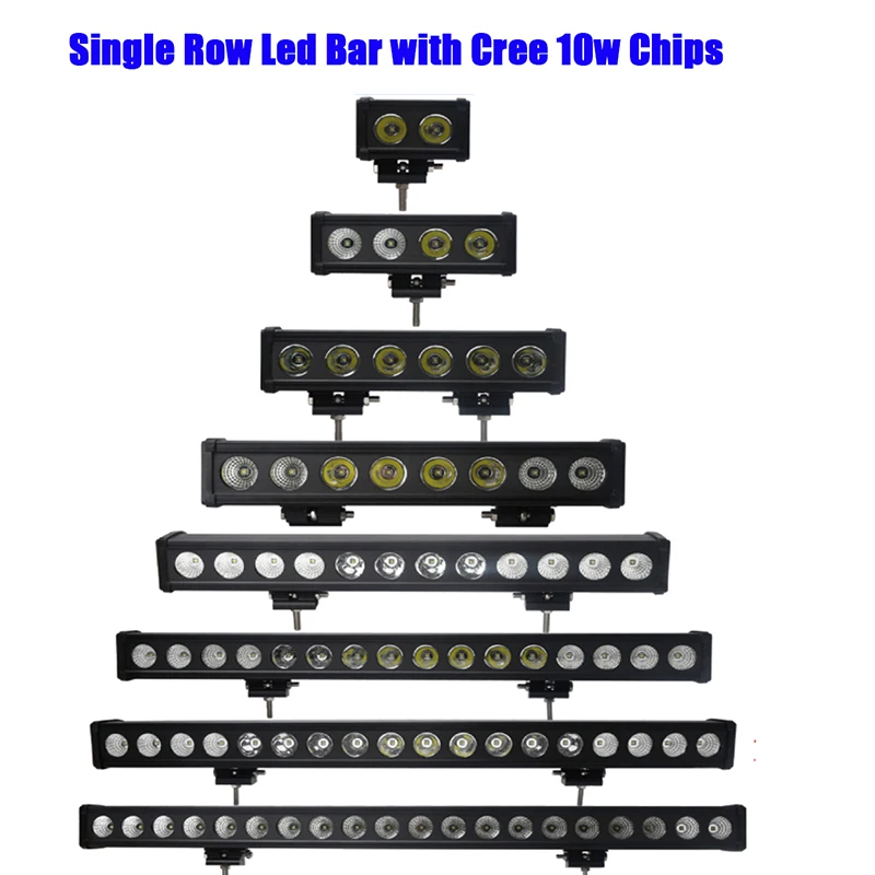 

20w 40w 80w 120w 160w 200w 260w Led Light Bar Spot Flood Combo Led Beam Offroad Work Light Off RoadDriving Bar 4x4 12v 24v UAZ