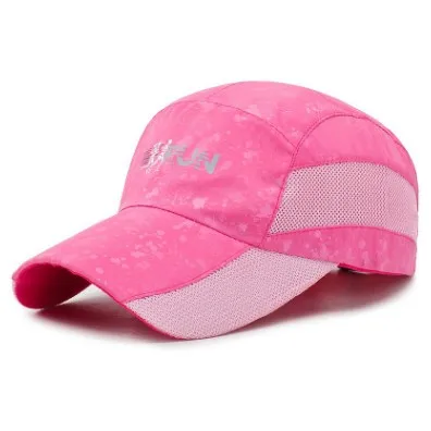 Snapback Кепка SILOQIN регулируемый размер мужские сетчатые дышащие бейсболки летняя вентиляция Женская модная шапка с отверстием для хвоста - Цвет: rose red