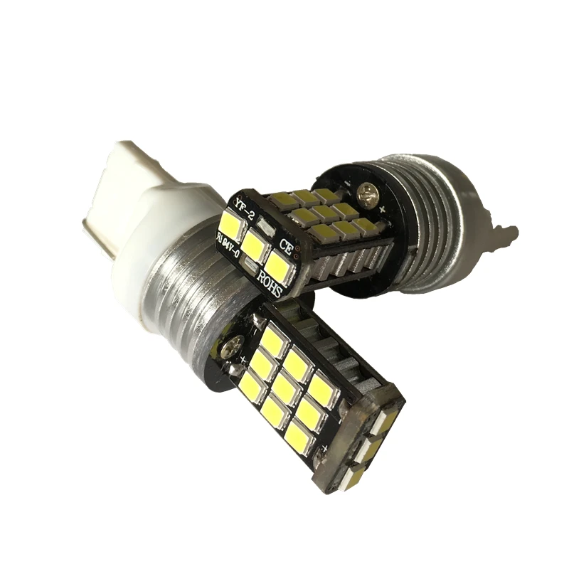 

2pcs Car Light T20 W21W W21/5W 7440 7443 7444 21SMD LED Bulb For Backup Reverse LED Light 12V
