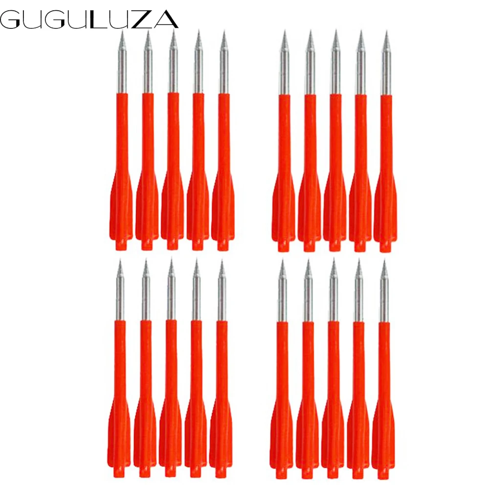 

GUGULUZA 3 wings 142mm/5.59inch. Crossbow Arrows Bolts Hunting Crossbow Arrows for Pistol Crossbow 20 pcs/set