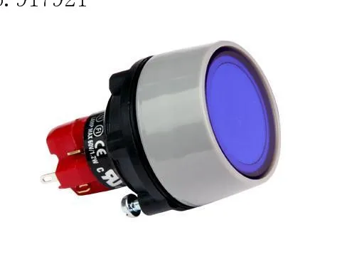 

[ZOB] Taiwan DECA button switch Progressive Alliance waterproof plastic ring eyelet D16LMV1-4AB D16LMV2-4AB --3pcs/lot