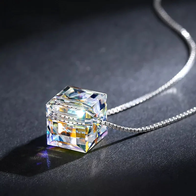 SINLEERY блестящая Звезда куб шар каплевидный кристалл ожерелье розовое золото серебро Цвет чокер цепь для женщин ювелирные изделия на заказ XL042 SSC