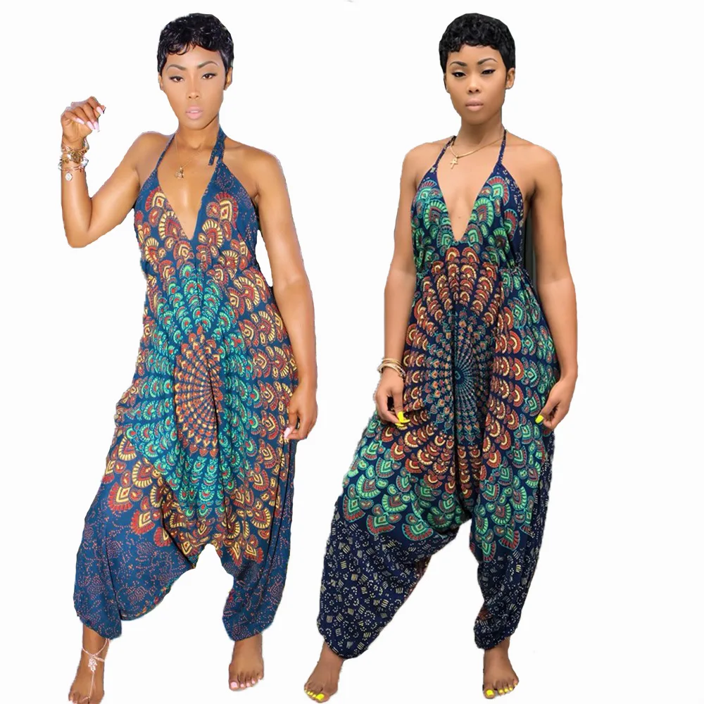 Fashion Summer Women Dress Casual Loose Print Sexy