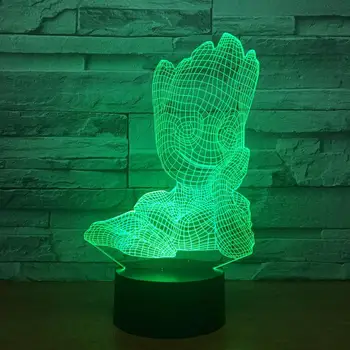 

Creative Night 3d Lamp Customized Gift Luminaria Led Usb 3d Light Kids Room Decorative Led Kids Lights Lamps