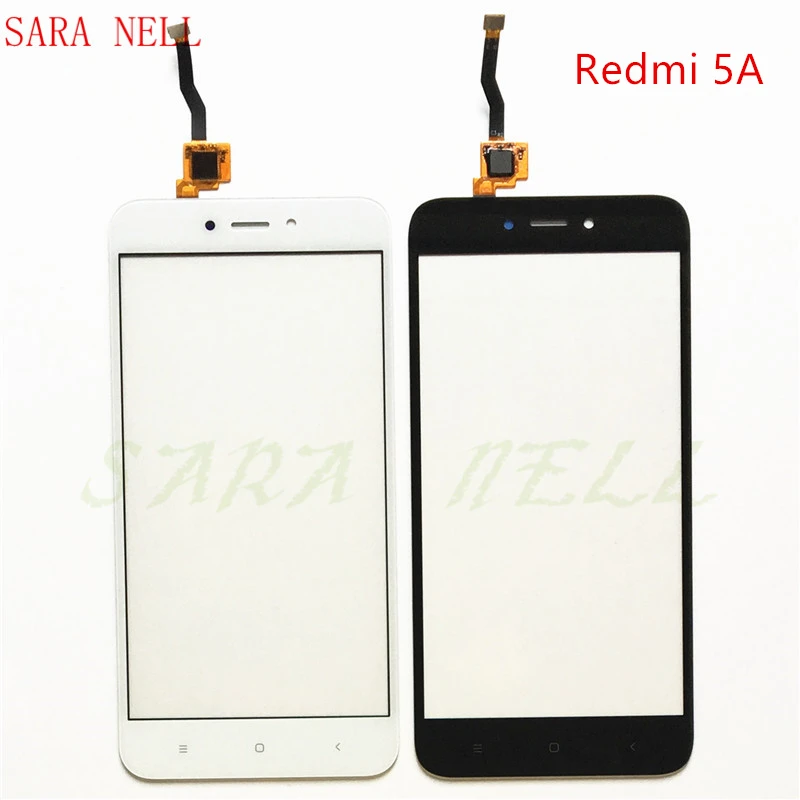 

SARA NELL Phone Touch Screen Sensor Panel For Xiaomi Redmi 3 3s 4A 4X 5A Touchscreen Digitizer Glass Lens Replacement+tape