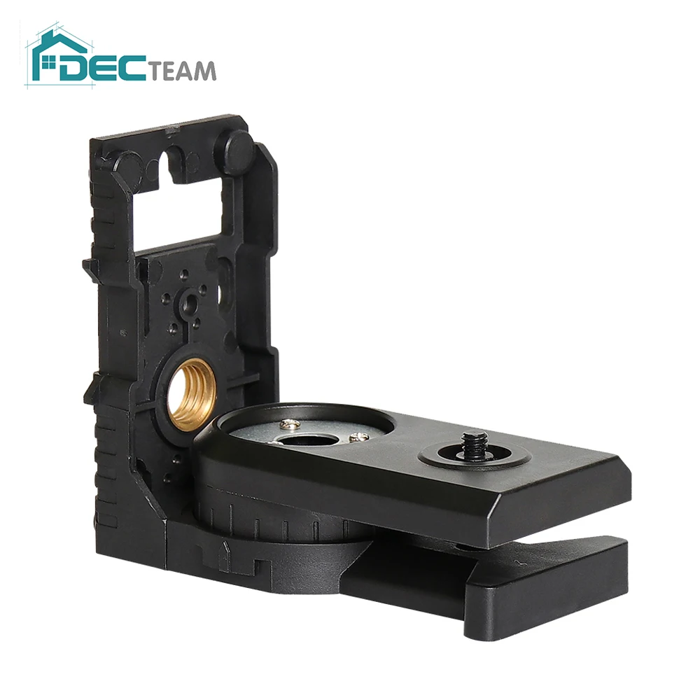 

Laser Level Bracket 1/4" Port Leveling Super Strong Iron Magnet Adsorption Bracket for Levels Laser Level Tripod 180 Rotary