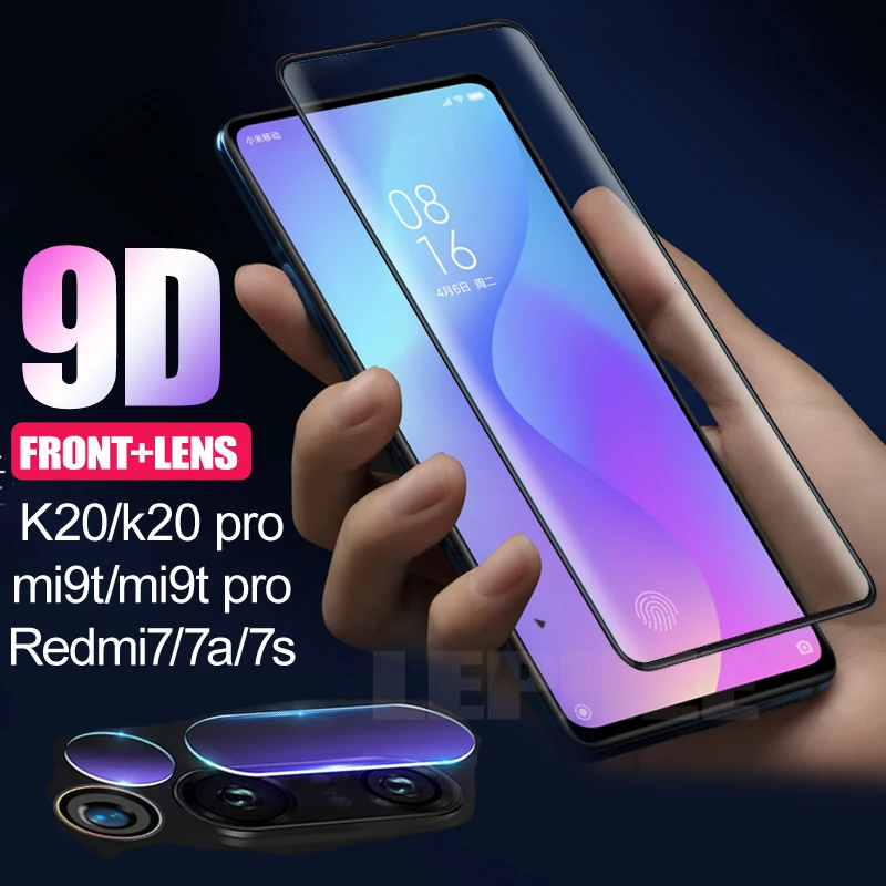 Защитное стекло закаленное для Xiaomi Mi 9 T/MI9/Mi 8 Lite/SE/Redmi K20 Pro/7A|Защитные стёкла и