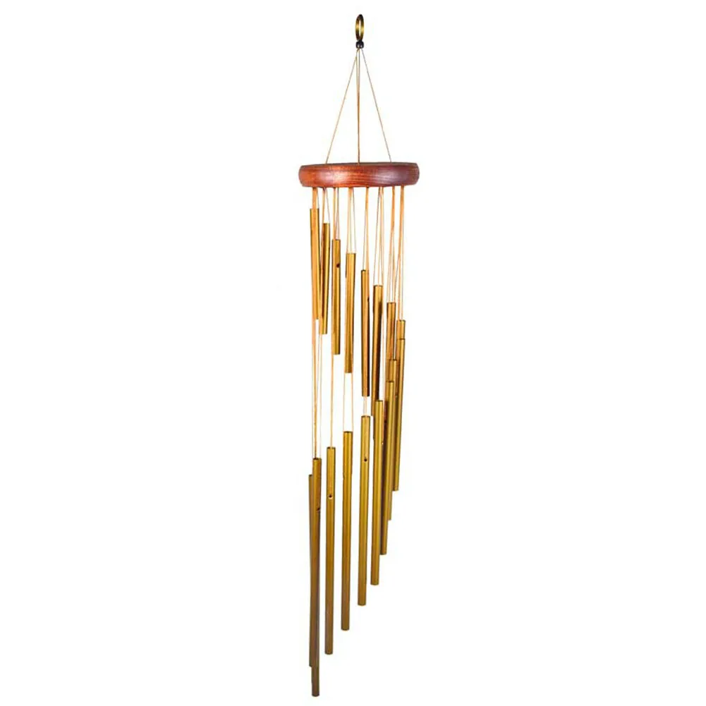 

Antique Chimes Inspirational Outdoor Resonant Style Ornament Garden Decoration Hanging Gifts Copper Tubes Home Decor 18 Tube