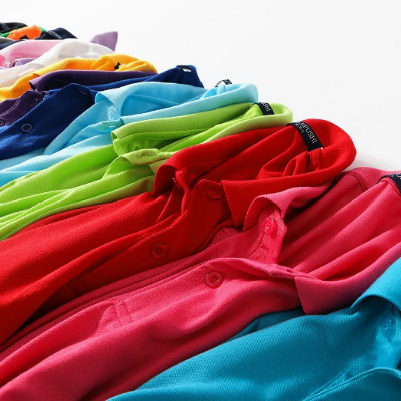 16 цветов рубашка летняя новая мужская поло мужская повседневная однотонная хлопковая рубашка поло мужская с коротким рукавом высокое количество поло мужское