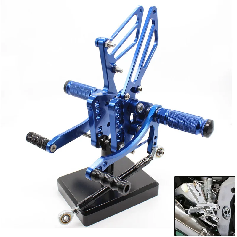 Pedane Stile MX Per Harley | Alluminio Nero E Oro | Per Touring, Softail, Dyna - Foto 4