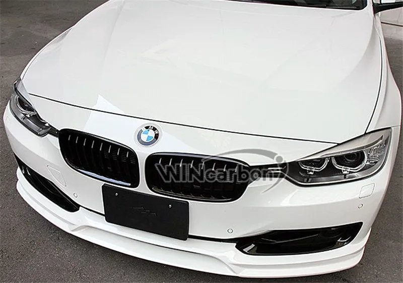 

3D STYLE FRONT BUMPER LIP SPOILER for BMW F30 3-SERIES SEDAN SPORT MODEL 2012-2014
