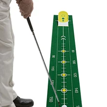 Установка тренера для гольфа подкладка для гольфа зеленая Крытая спортивная клюшка для гольфа тренировочные учебные пособия для гольфа