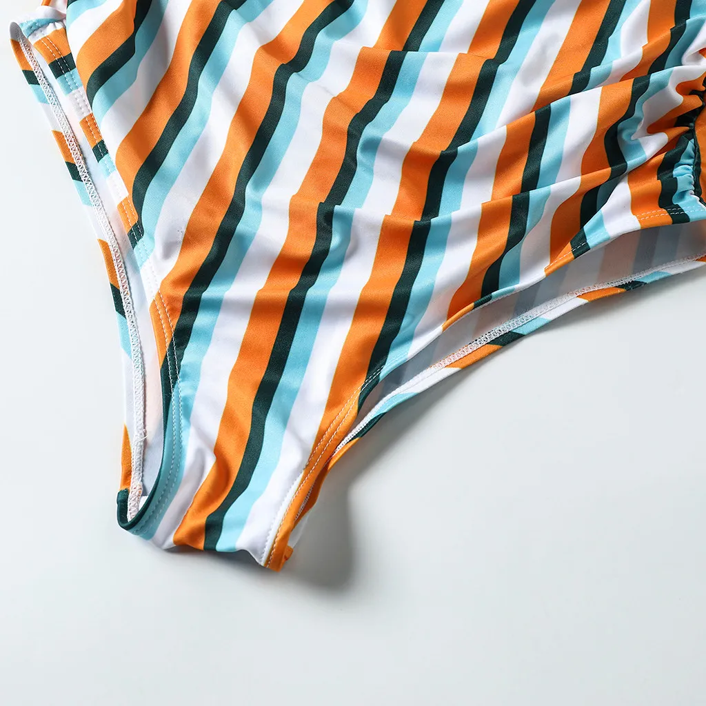 Женская одежда 2019 купальники Для женщин в полоску для беременных купальник бикини с рисунком купальный костюм Пляжная одежда Premaman костюм