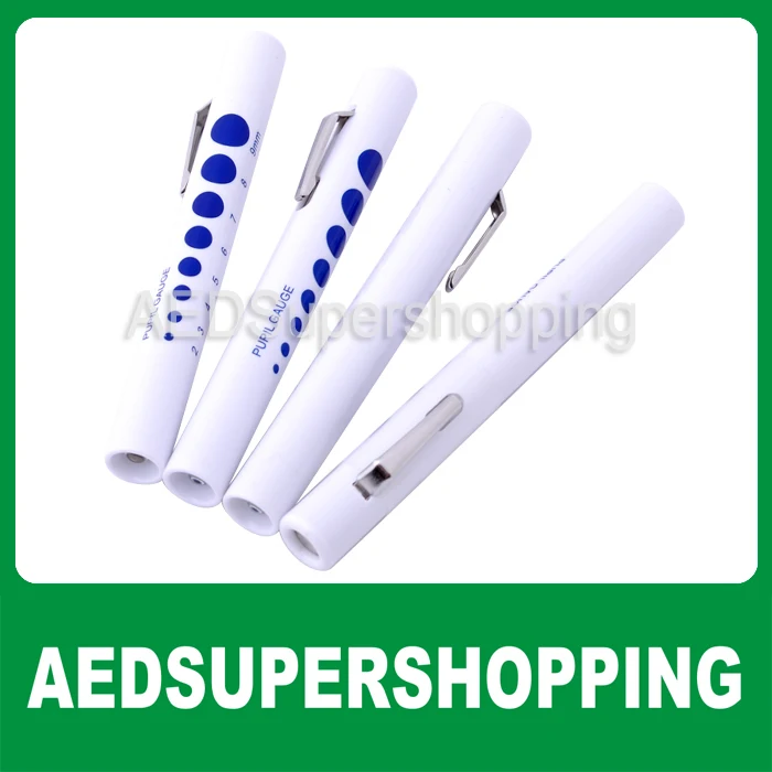

DIAGNOSTIC PENLIGHT WITH PUPIL GAUGE 6pk,Nursing Penlight with PUPIL GAUGE,Adlite Penlight w/ Pupil Gauge, 5", Disposable