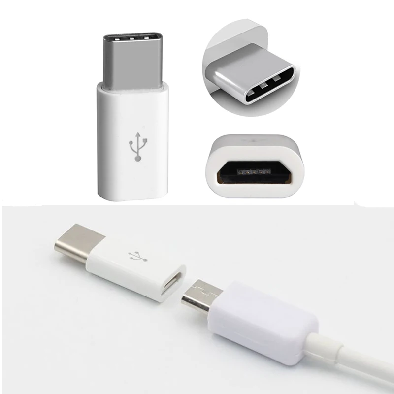 Кабель USB 3,1 type-C OTG штекер для Micro USB Женский USB-C Дата кабель адаптер V8 до 3,1 type C OTG адаптер для LG Macbook Nokia