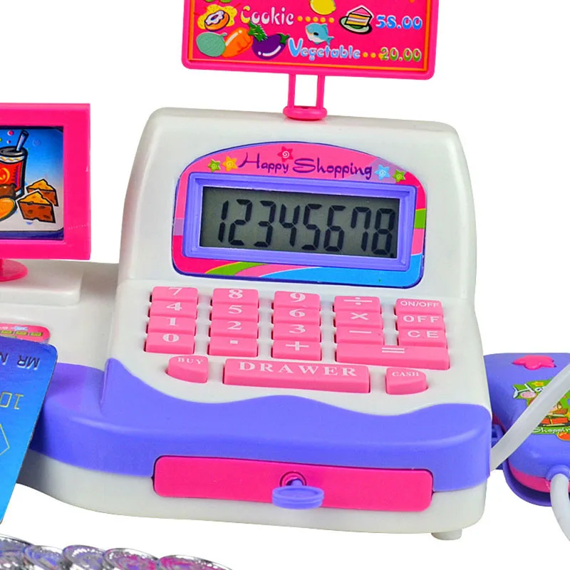 pretend checkout counter