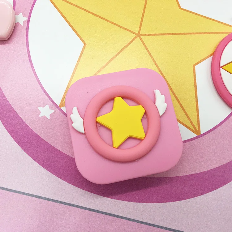 Card Captor Sakura действие напечатанный рисунок пластиковые мини звезды крылья Сакура