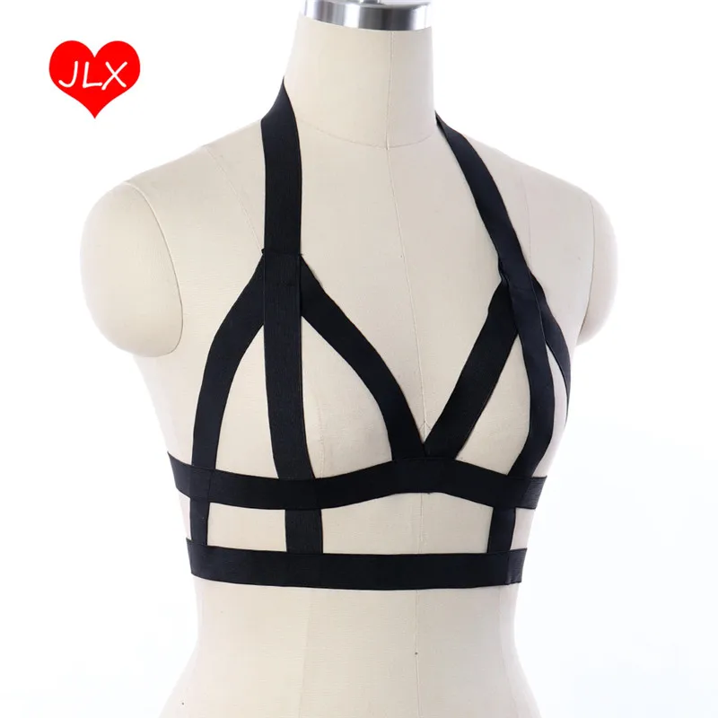 Женское нижнее белье JLX. HARNESS соблазнительное боди для бондажа Пастельная готика