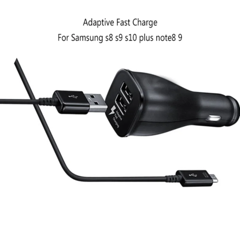 

For Samsung Car Fast Charger Type C Cable for Galaxy S8 S9 S10 Plus Note 8 9 Original Fast Charging Type-C USB-C Cable